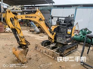 惠州山推挖掘机SE17SR-10国四挖掘机实拍图片