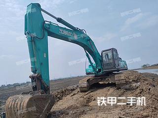 连云港神钢SK380-8挖掘机实拍图片