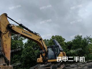 北海柳工CLG933E挖掘机实拍图片