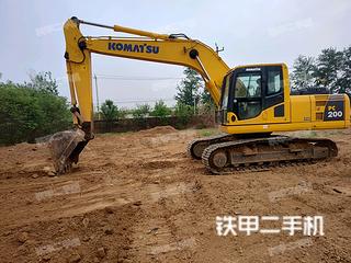 北京-北京市二手小松PC200-8M0挖掘机实拍照片