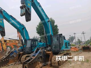 天津-天津市二手山河智能SWE600F挖掘机实拍照片