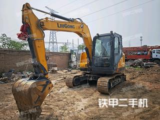银川柳工CLG9075E挖掘机实拍图片