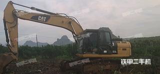 广西-南宁市二手卡特彼勒320D2L液压挖掘机实拍照片