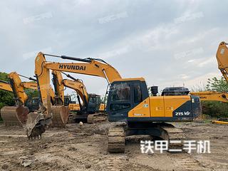 江苏-常州市二手现代R215LVS挖掘机实拍照片