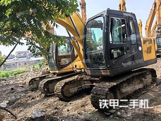 上海现代R110-7挖掘机实拍图片