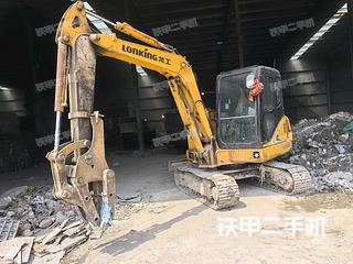 上海龙工LG6060挖掘机实拍图片