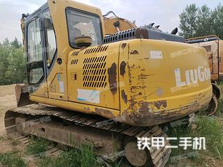 德宏柳工CLG915C挖掘机实拍图片