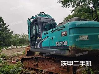 江西-宜春市二手神钢SK200-8挖掘机实拍照片