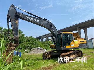 湖南-岳阳市二手沃尔沃EC250D挖掘机实拍照片