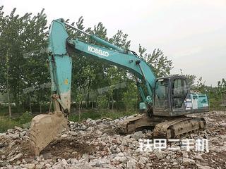 广州神钢SK200-8挖掘机实拍图片