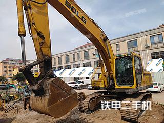 贺州山东临工E6210F挖掘机实拍图片