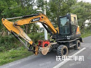 江苏-镇江市二手三一重工SY65W挖掘机实拍照片