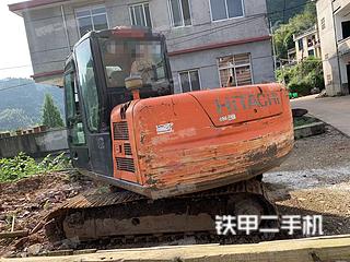广州日立ZX70-5G挖掘机实拍图片