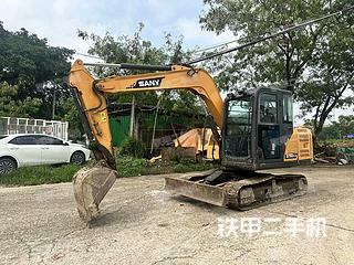 惠州三一重工SY65C挖掘机实拍图片