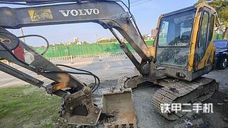 浙江-嘉兴市二手沃尔沃EC55C挖掘机实拍照片