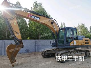 山东-潍坊市二手徐工XE215DA挖掘机实拍照片