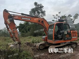菏泽斗山DX150LC挖掘机实拍图片