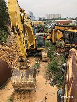 惠州住友SH350HD-5挖掘机实拍图片