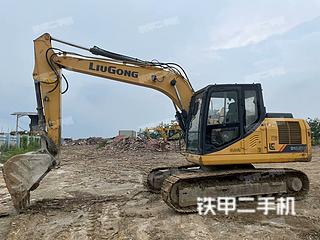 茂名柳工CLG915E挖掘机实拍图片
