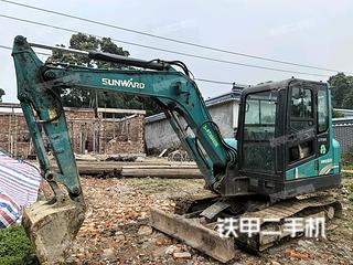 四川-雅安市二手山河智能SWE60E挖掘机实拍照片