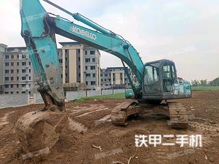 山东-潍坊市二手神钢SK210LC-8挖掘机实拍照片