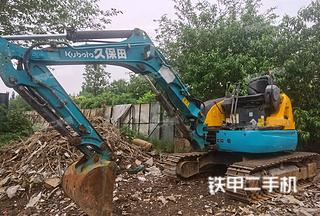山东-潍坊市二手久保田U-30-5挖掘机实拍照片