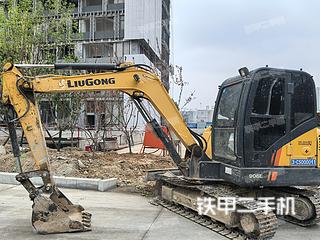 蚌埠柳工CLG906E挖掘机实拍图片