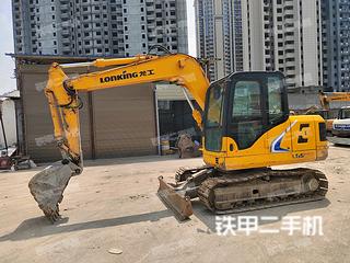 沈阳龙工LG6075挖掘机实拍图片