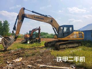 安庆柳工CLG922E挖掘机实拍图片