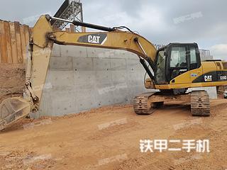 广东-中山市二手卡特彼勒320D液压挖掘机实拍照片