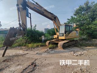 湖北-武汉市二手小松PC220-7挖掘机实拍照片