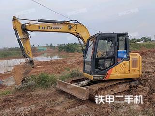 九江柳工CLG9075E挖掘机实拍图片