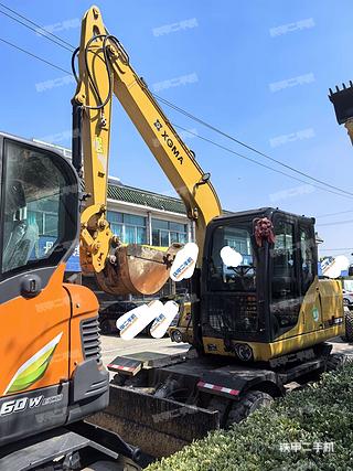 江苏-常州市二手厦工XG8075W挖掘机实拍照片