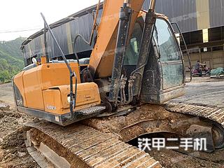 上海现代R215VS挖掘机实拍图片