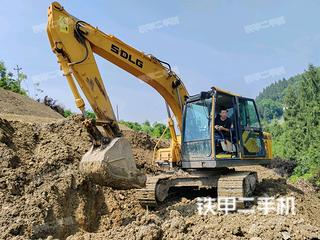 三亚山东临工E6135F挖掘机实拍图片