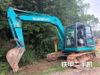 青岛山河智能SWE80E9挖掘机实拍图片