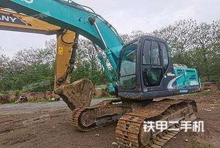 山东-淄博市二手神钢SK210LC-8挖掘机实拍照片