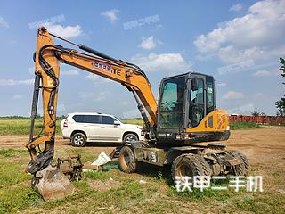 安徽-安庆市二手恒特重工HT75W挖掘机实拍照片