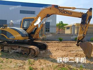 贺州玉柴YC85-8挖掘机实拍图片