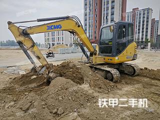 河南-驻马店市二手徐工XE60D挖掘机实拍照片