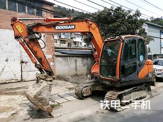 杭州斗山DX80挖掘机实拍图片