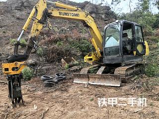 四川-广元市二手住友SH80-6B挖掘机实拍照片