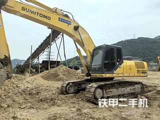 上海住友SH350HD-5挖掘机实拍图片