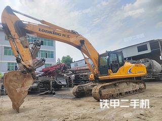 上海龙工LG6365E挖掘机实拍图片