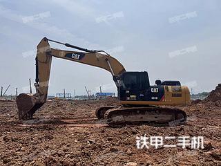 深圳卡特彼勒330D2L液压挖掘机实拍图片