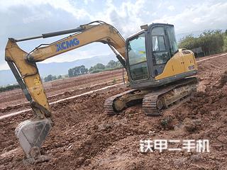 潮州徐工XE75D挖掘机实拍图片