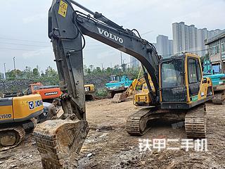 湖南-邵阳市二手沃尔沃EC140D挖掘机实拍照片