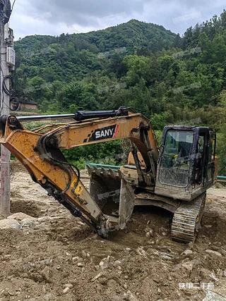 湖北-恩施市二手三一重工SY135C挖掘机实拍照片