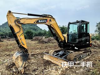 广东-清远市二手三一重工SY60C挖掘机实拍照片