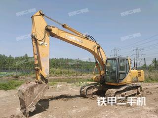 成都柳工CLG205C挖掘机实拍图片